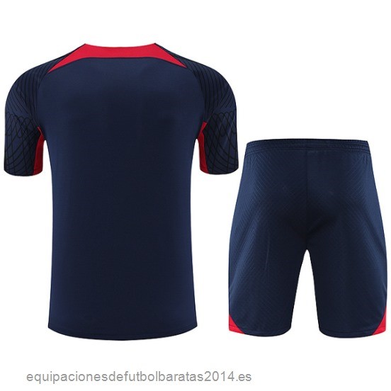 Nuevo Entrenamiento Conjunto Completo Leipzig 23/24 Azul Marino Baratas